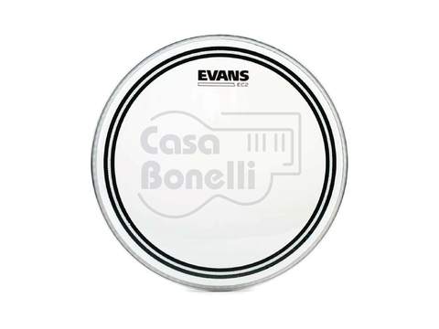 TT12EC2S CLEAR Evans Parche Doble Capa 12 " para Batería