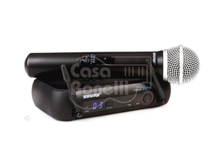 PGXD24 & SM58 Shure Sistema de Micrófono Inalámbrico de Mano