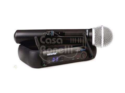 PGXD24 & SM58 Shure Sistema de Micrófono Inalámbrico de Mano