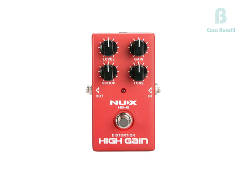 HIGH GAIN DISTORTION Nux Pedal de Distorsión