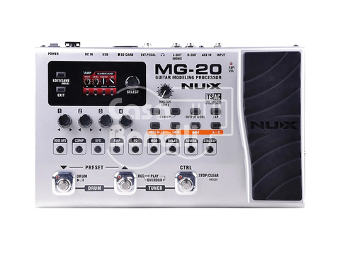 MG20 GUITAR MODELLING PROCESSOR Nux Pedalera