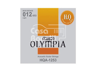 HQA-1253 Olympia 012 Cuerdas para Guitarra Acústica