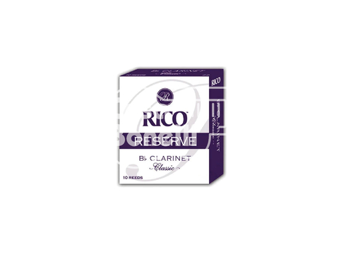 RCT-1035 Rico Royal Reserve Set 10 Cañas para Clarinete N°3