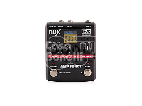 AMP FORCE Nux Pedal Emulador de Amplificadores