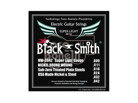 ANW-0942 Black Smith 0.09 Cuerdas para Guitarra Eléctrica