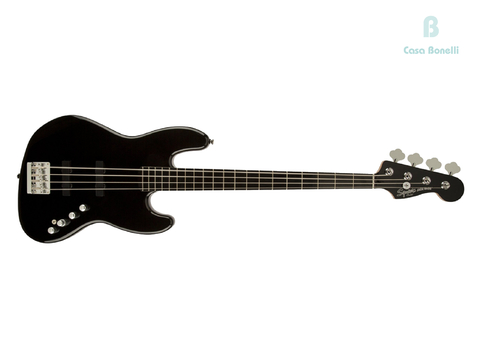 030-0574-506 BLACK Fender Squier Bajo Jazz Bass Activo 4 Cuerdas