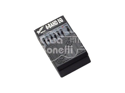 GER-01 6 BAND EQ Rocket Pedal Ecualizador