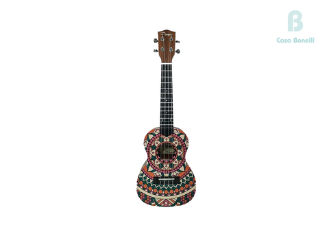 UK-25BW Ukelele Soprano Diseño Honolulu