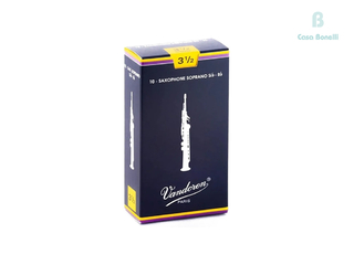 SR 2035 Vandoren Set 10 Cañas para Saxo Soprano N°3 1/2