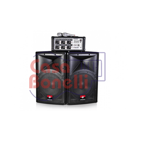 Sistema de Sonido Consola + 2 Bafles Proco SB615