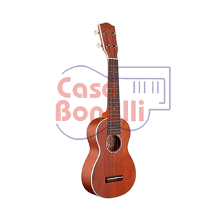 Ukelele Soprano Marca Parquer Caoba Tapa Maciza Uk160