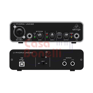 Interfaz Audio - Usb Behringer UMC22