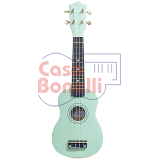 Ukelele Soprano Verde Parquer Fzu-002 Gre