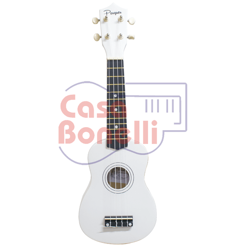 Ukelele Soprano Blanco Parquer Fzu-002 whi