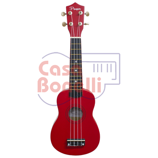 Ukelele Soprano Rojo Parquer Fzu-002 red