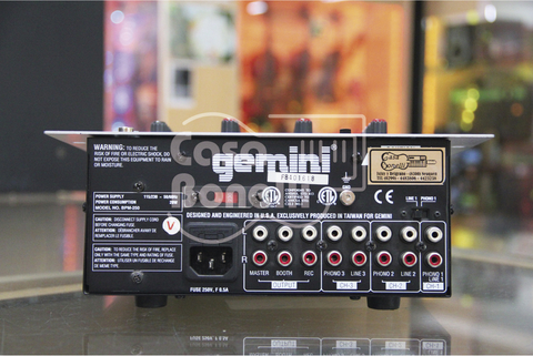 BPM-250 Gemini Consola Mixer en internet