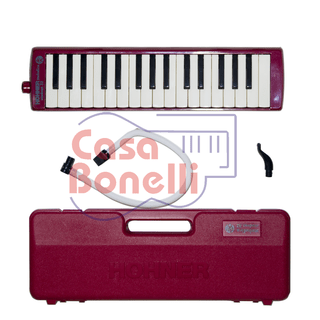 Melodica de 32 teclas color Rojo fire Hohner