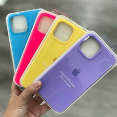 Silicone Case Iphone 13 Pro Max - Varios colores