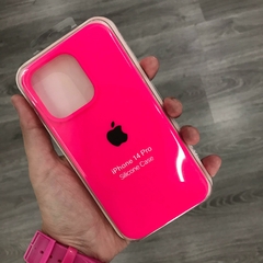 SILICONE CASE - IPHONE 14 PRO - VARIOS COLORES