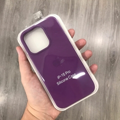 Silicone Case Iphone 15 Pro - Varios colores - Celplaza Store