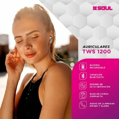 AURICULAR INALÁMBRICO TWS1200 Soul - Celplaza Store