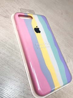 Silicone Case Rainbow Iph 7/8 plus - tienda online