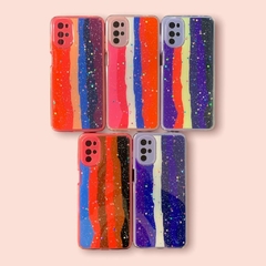 Fundas Rainbow Glitter