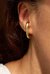 Brinco ear hook liso Isis banhado a ouro 18k - comprar online