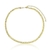 Choker fita I Love You banhada Simone em ouro 18k