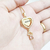 Colar coração com nome personalizado com pingentes banhado a ouro 18k - Brinina Semijoias | Loja online de semijoias 