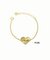 Pulseira com nome feminina personalizada banhado a ouro 18k pz 45 dias - loja online