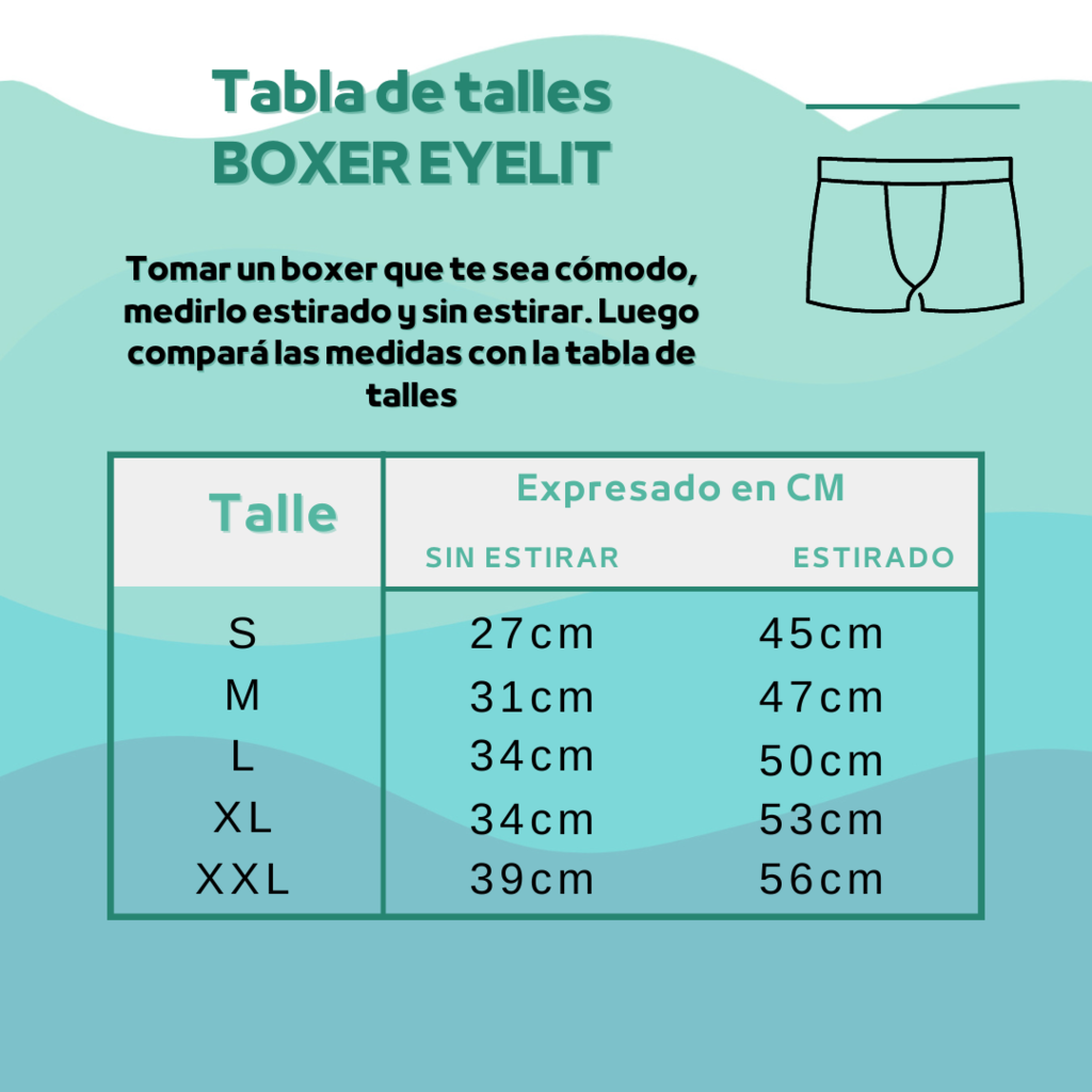 Pack X4 Boxer Eyelit Seamless Algodon Sin Costura