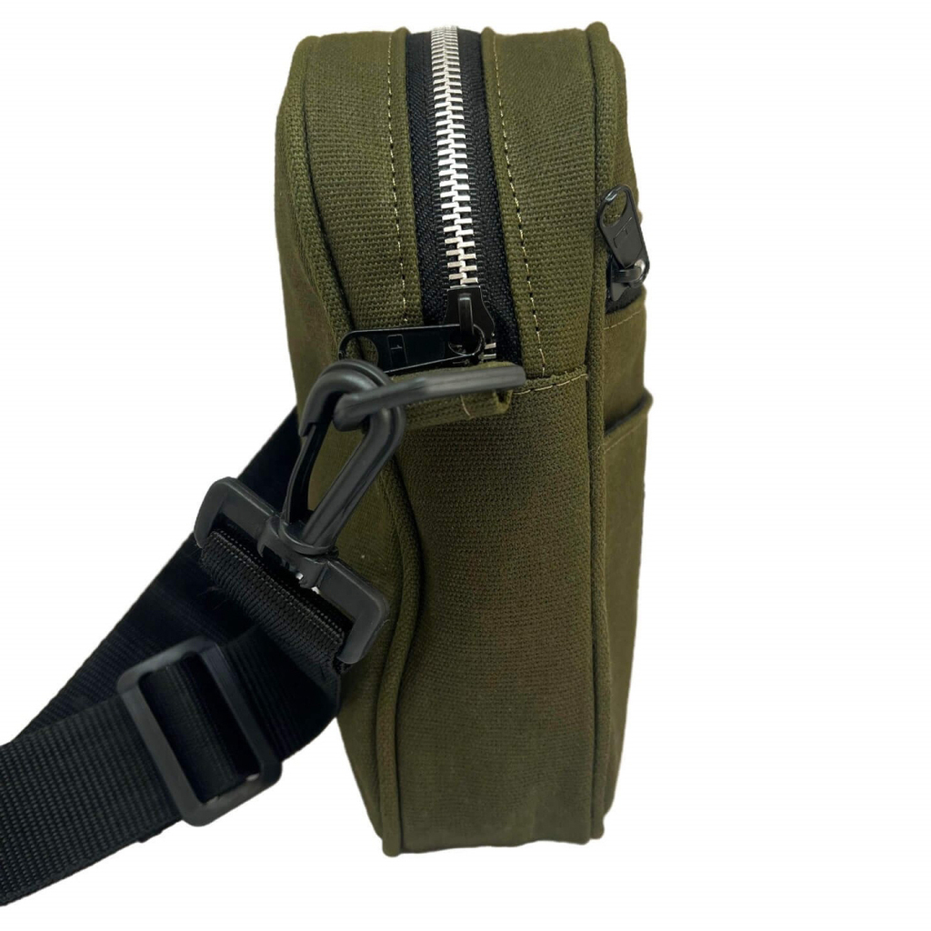 Mini Morral Verde Militar