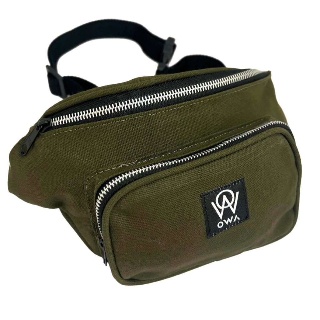Rinonera XL Verde Militar