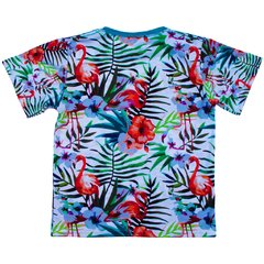 Camiseta Menino Flamingo e Flores - Isabb - loja online