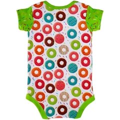 Body Bebê Estampado Donuts - Isabb - comprar online