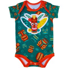 Body Bebê Estampado Tiki - Isabb