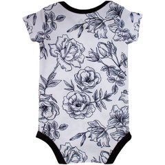 Body Bebê Estampado Traço Floral - Isabb - comprar online