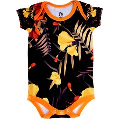 Body Bebê Estampado Tropical Elegante - Isabb