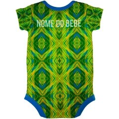 Body Bebê Personalizável Brasil em Festa - Isabb - comprar online