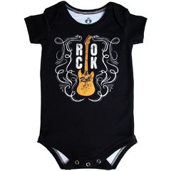 Body Bebê Estampado Rock Vintage - Isabb