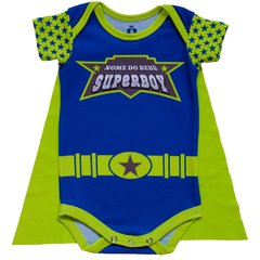 Body Bebê Personalizável Super-Herói - Isabb
