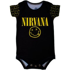 Body Bebê Estampado Nirvana - Isabb
