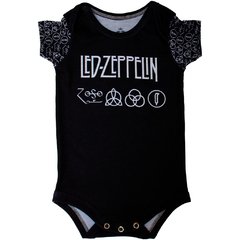 Body Bebê Estampado Led Zeppelin - Isabb