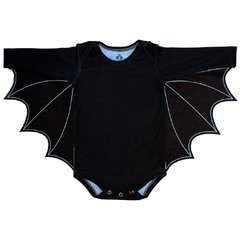Body Bebê Estampado Fantasia de Morcego - Isabb - comprar online