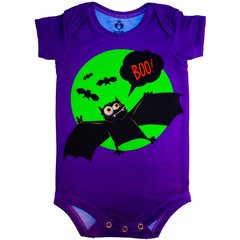 Body Bebê Estampado Morcego Maluco - Isabb