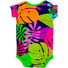 Body Bebê Estampado Colorido Tropical - Isabb - comprar online