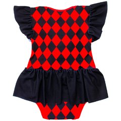 Body Bebê Estampado Fantasia Colombina - Isabb - comprar online