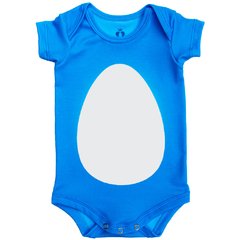 Body Bebê Fantasia de Coelho Orelhinha Azul - Isabb na internet