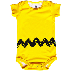 Body Bebê Estampado Charlie Brown - Isabb